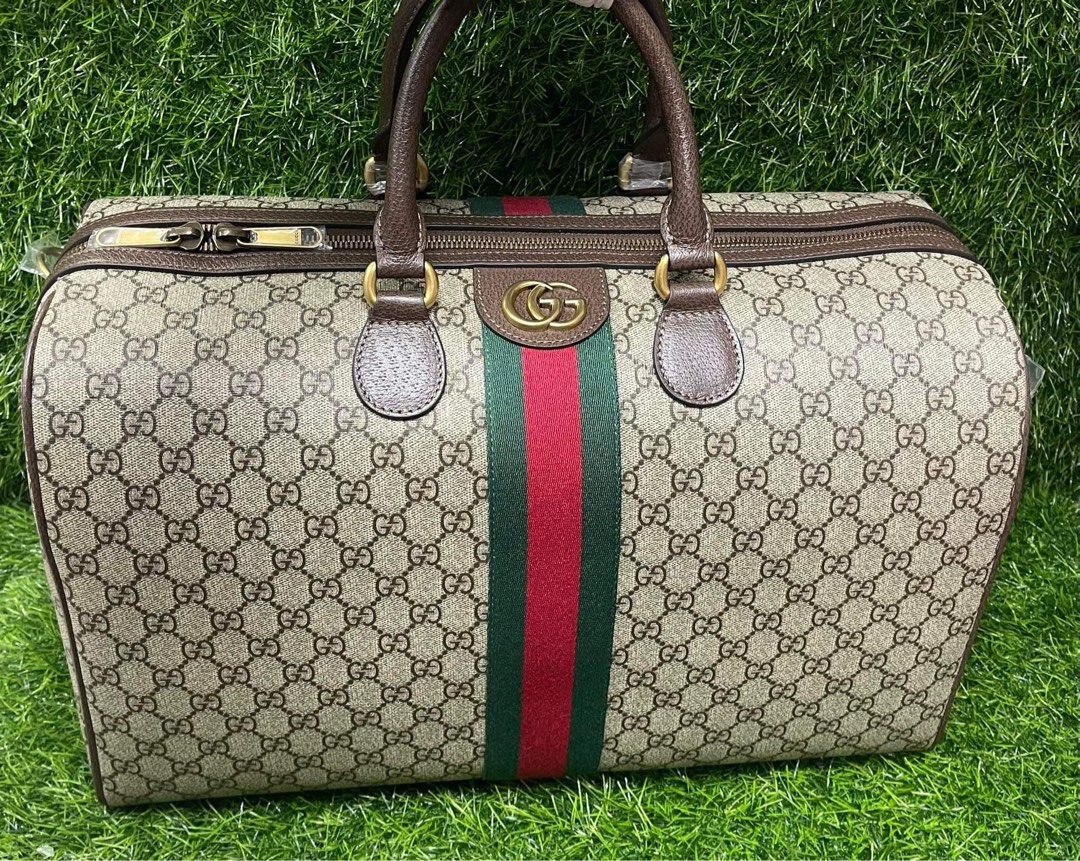 Gucci Ophidia GG Duffle bag 50cm Luxury Bags Wallets on Carousell
