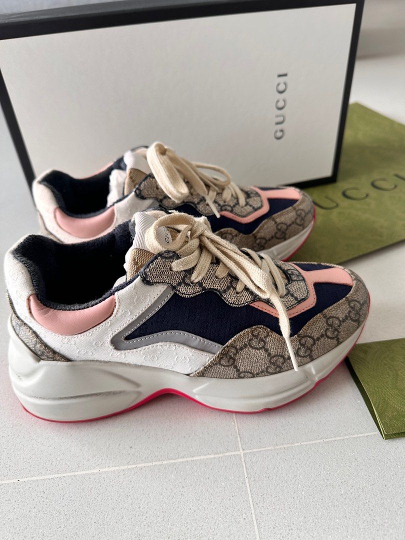 Gucci rhyton GG lady sneaker size 36.5