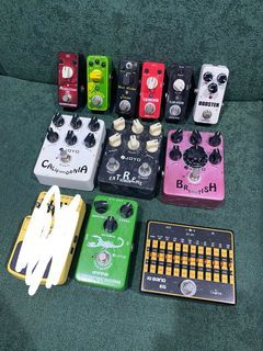 Guitar Pedals, Stompboxes, Effects