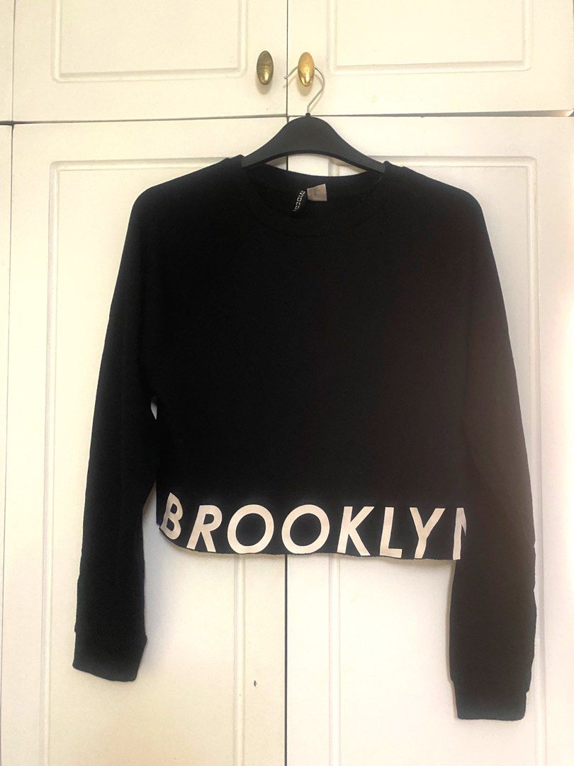 H M Black Brooklyn Top Women s Fashion Tops Longsleeves on