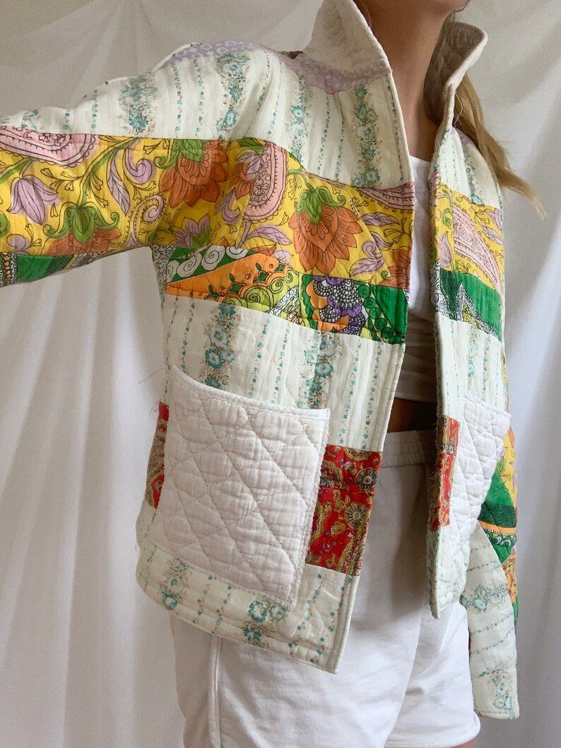 Quilted discount jacket vintage