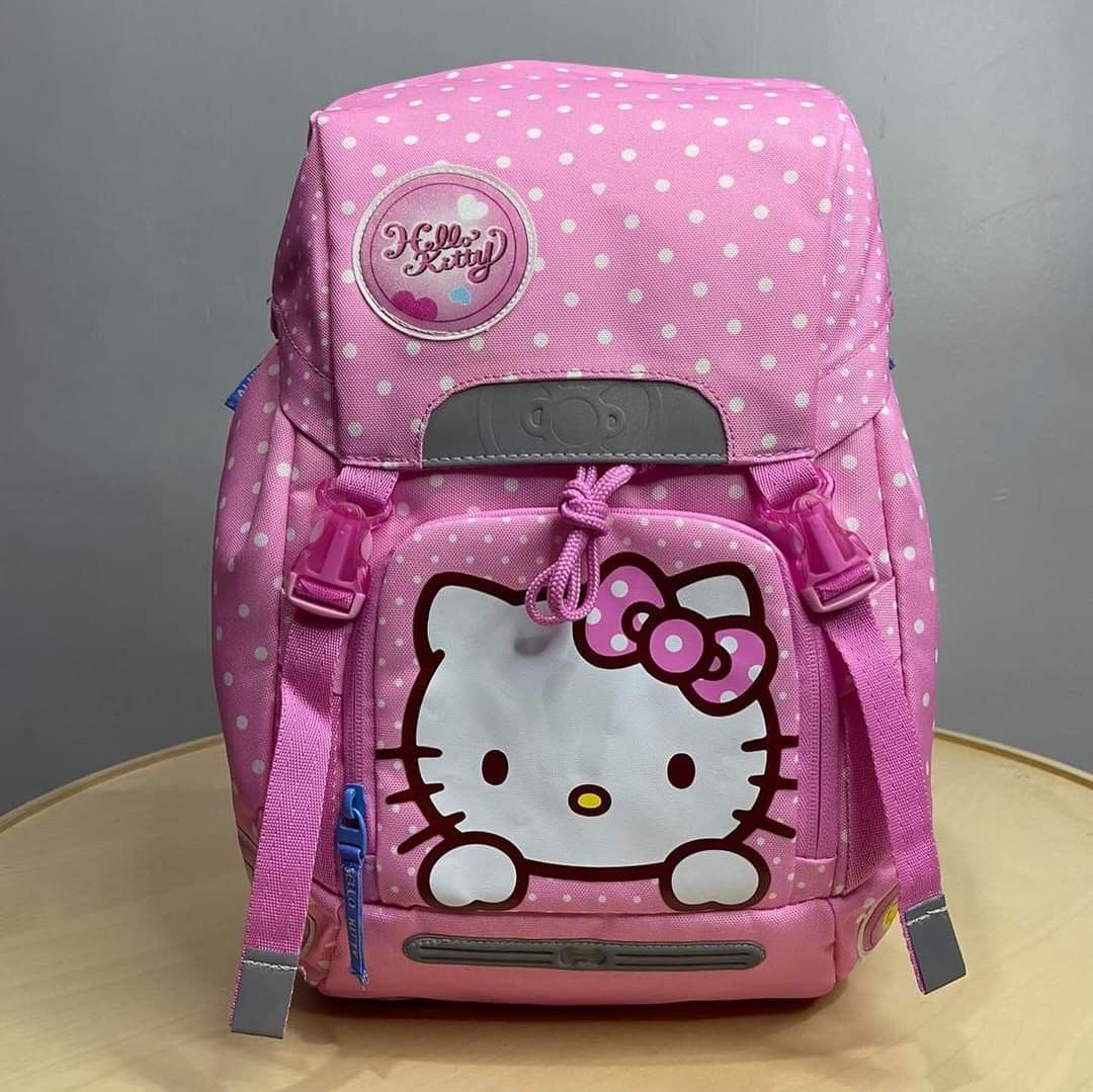 Hello Kitty Backpack Light pink Women s Fashion Bags Wallets Backpacks on Carousell