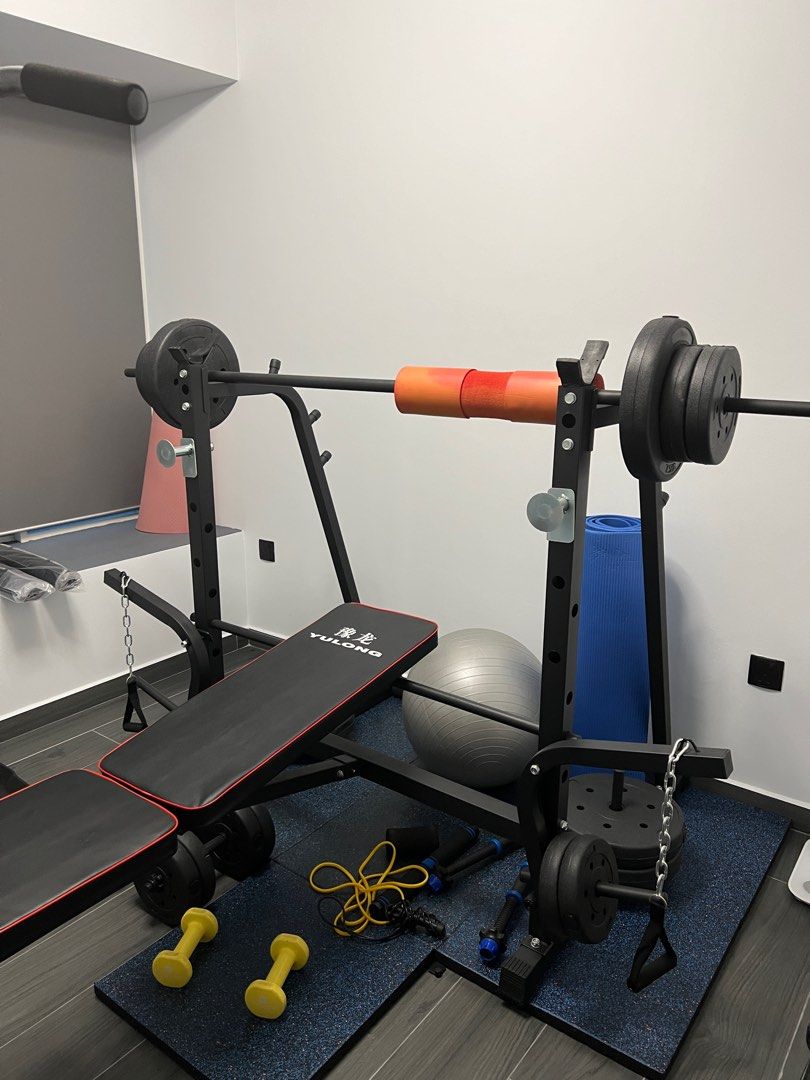 80 kg home shop gym set