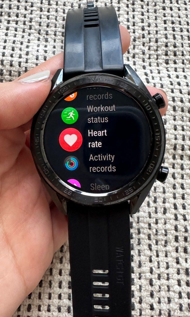 Huawei watch top gt activity records