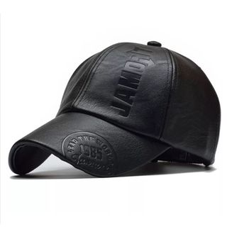 Leather caps clearance for sale