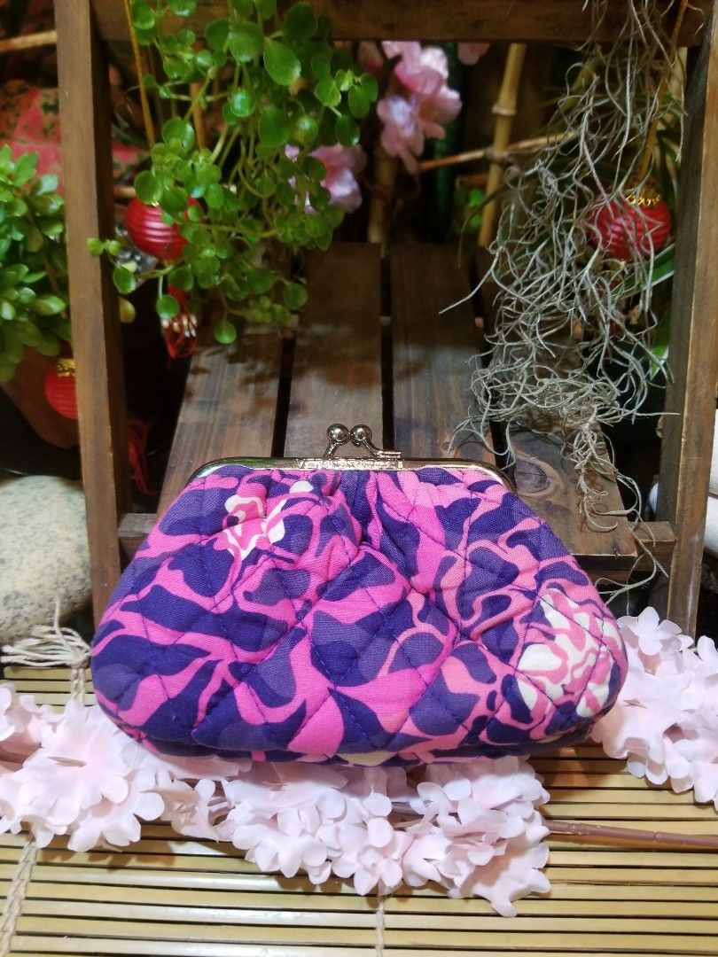 Vera bradley kiss kiss cheap coin purse