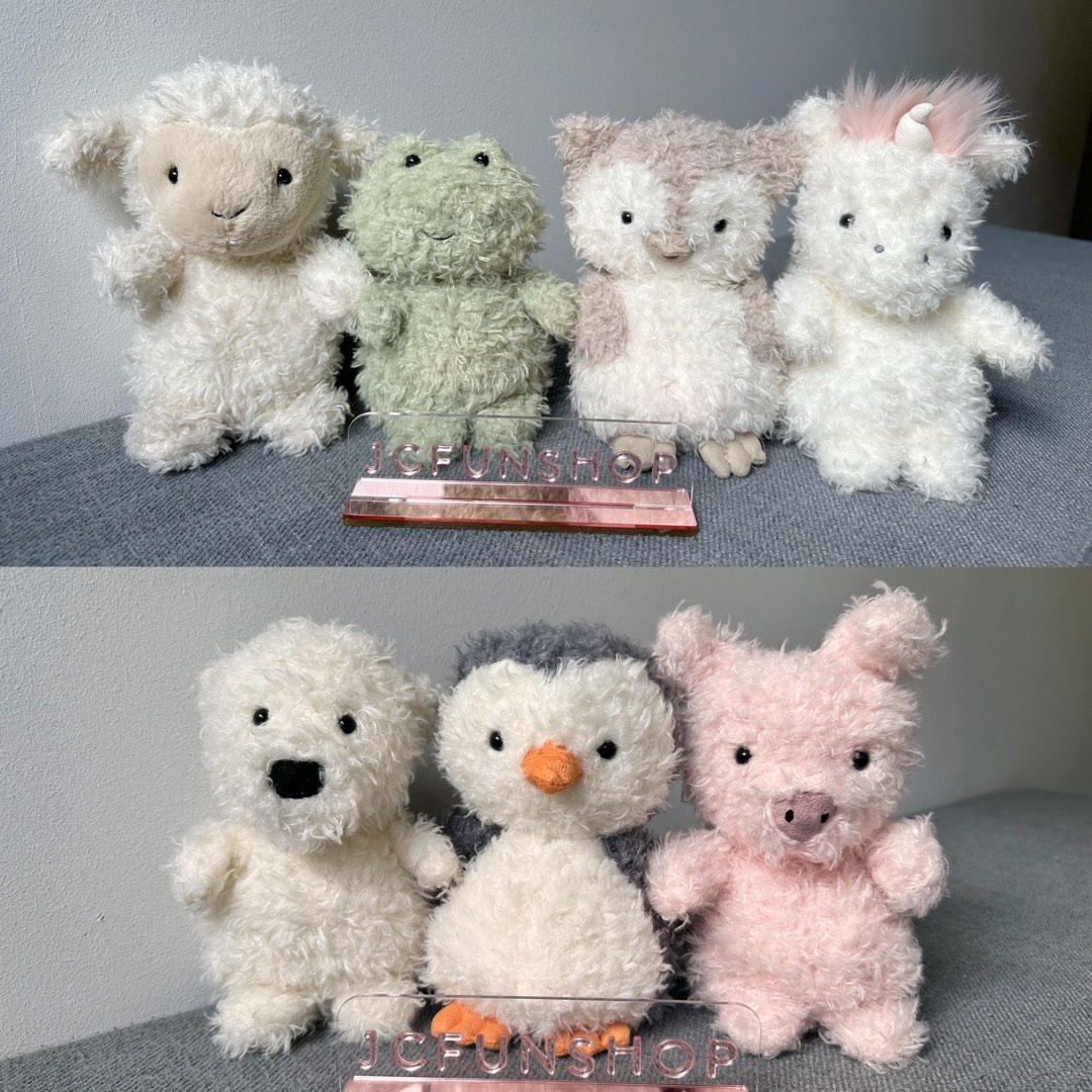 Jellycat Little Owl Unicorn Frog Lamb Polar Penguin Pig Hobbies Toys Toys Games on Carousell