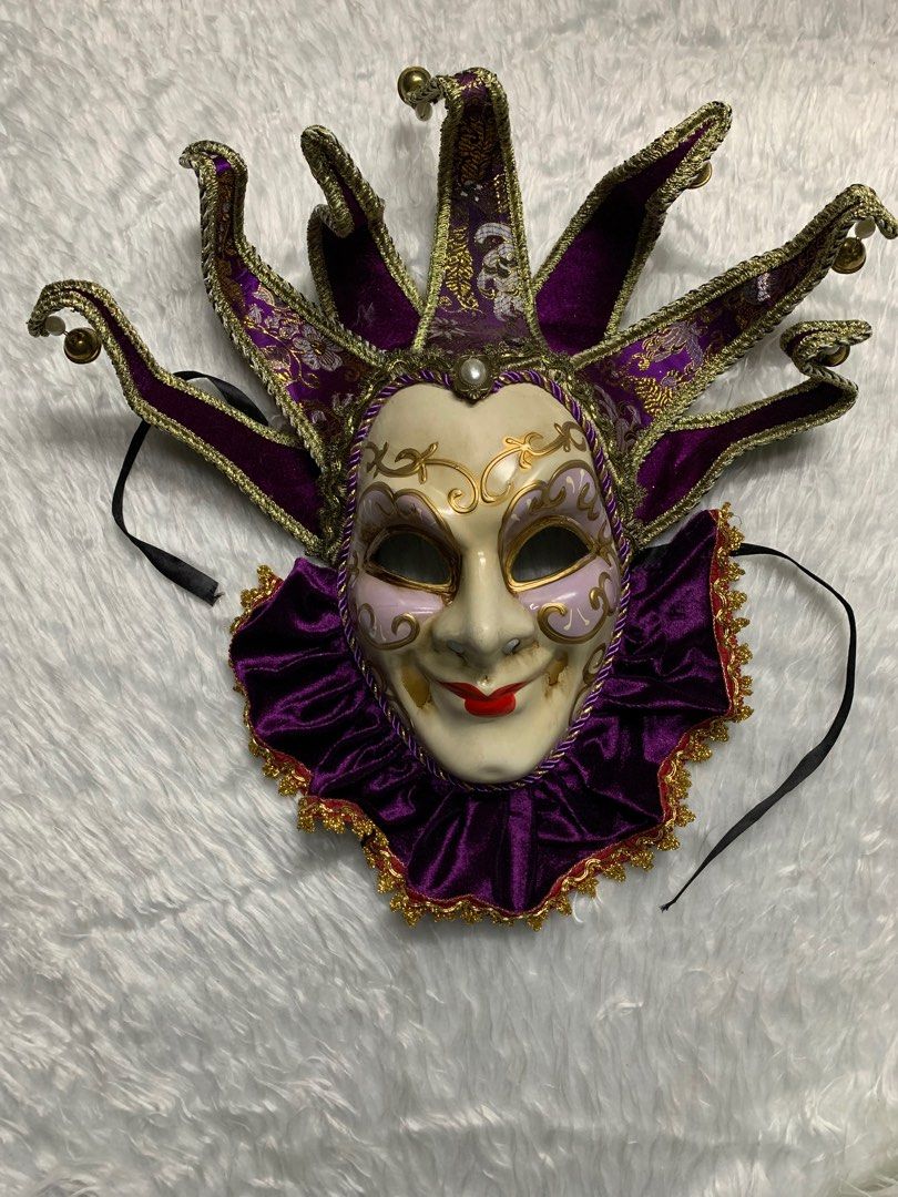 Joker cosplay masquerade mask costume party theme party Halloween