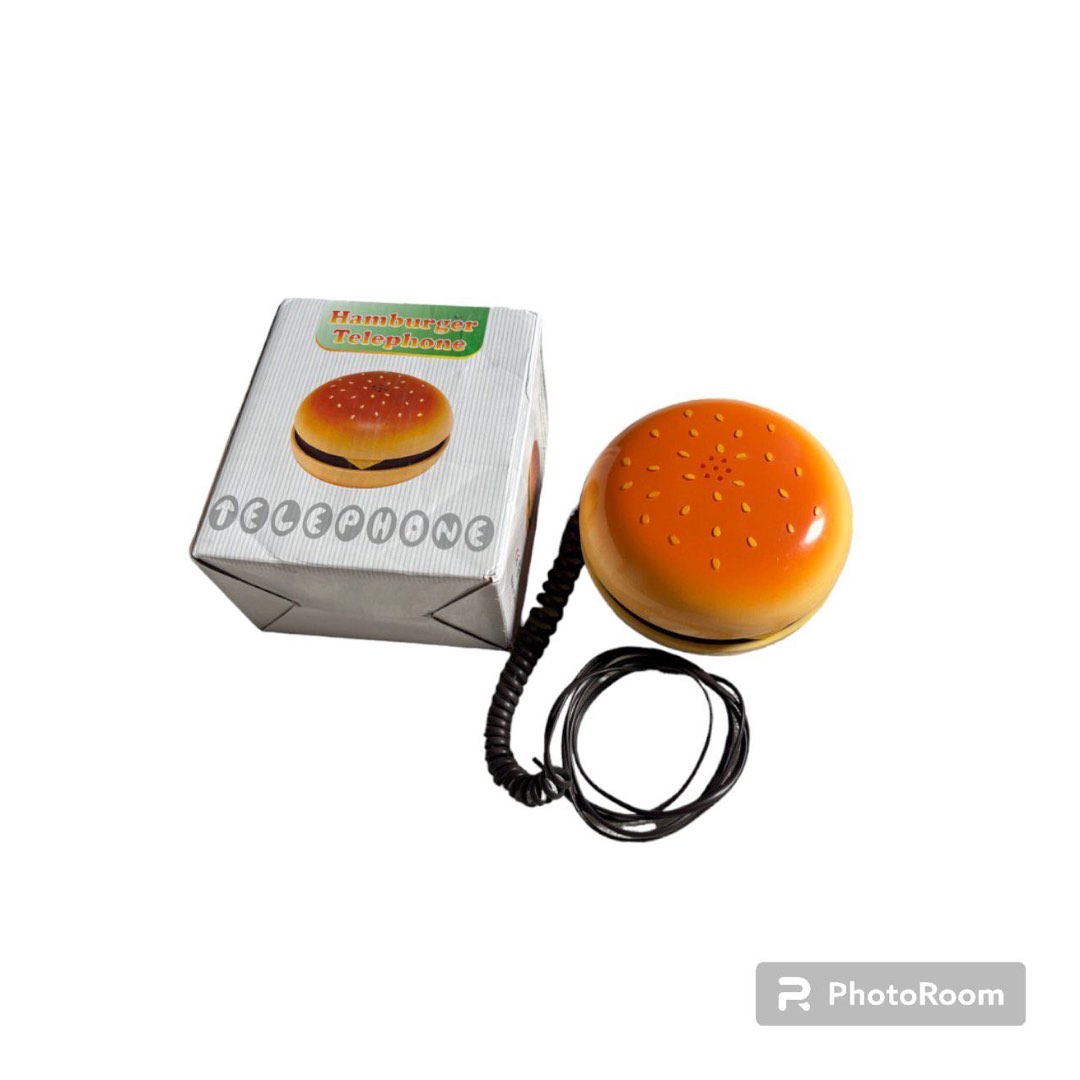 Juno burger phone, Hobbies & Toys, Toys & Games on Carousell