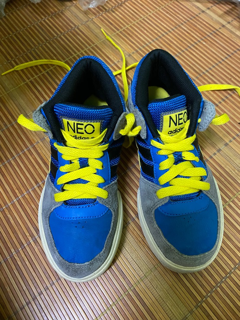 Adidas neo store shoes yellow