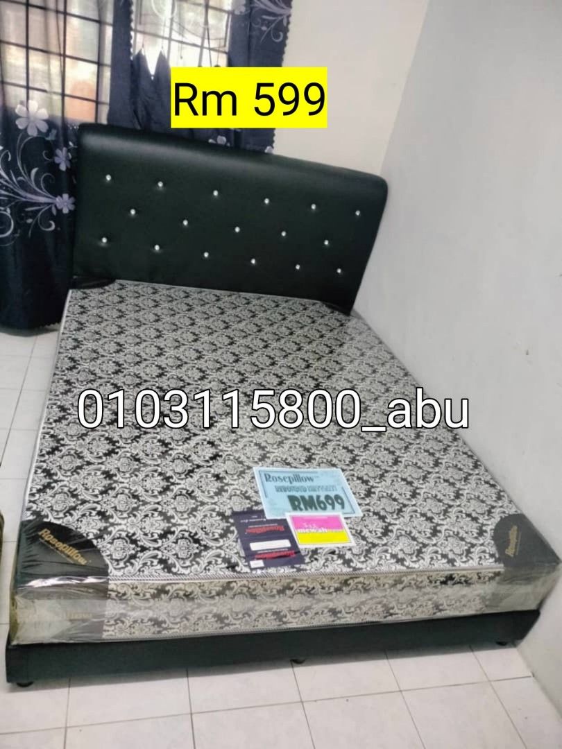 Beza katil store king dan queen