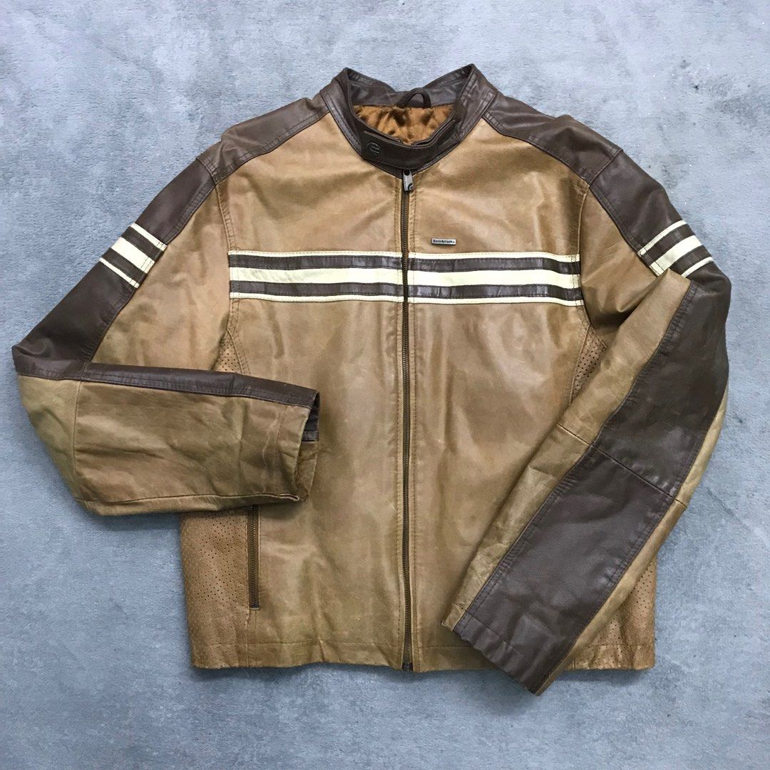 Lambretta leather clearance jacket