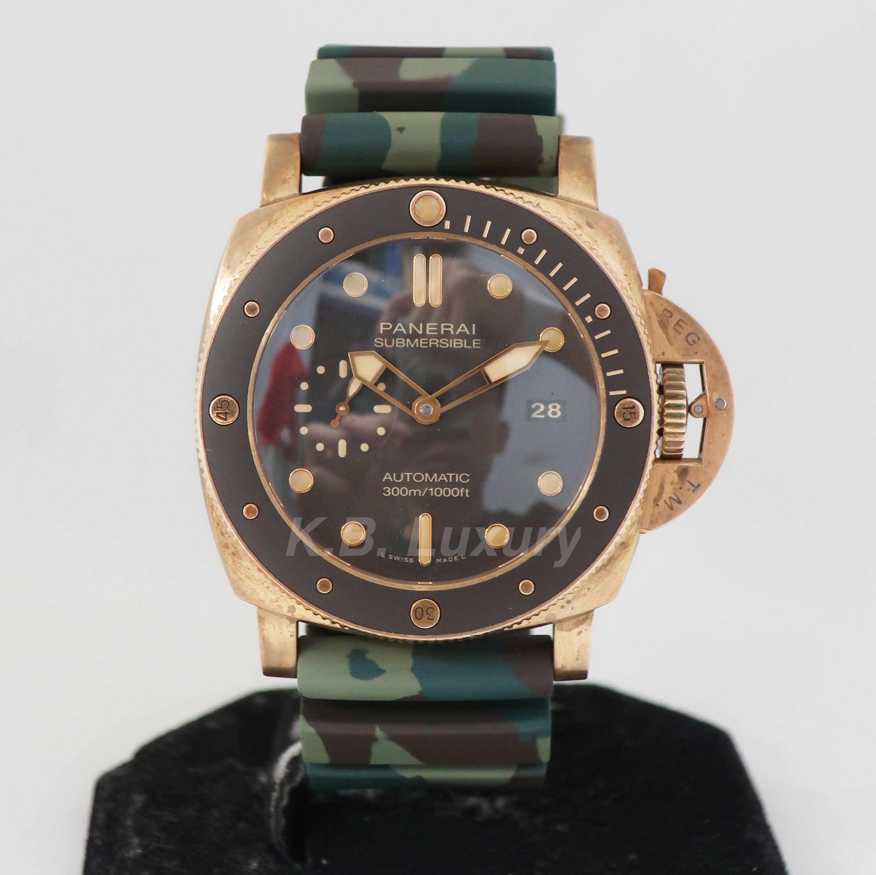 LNIB Panerai Luminor Submersible Bronze PAM 968 Luxury Watches