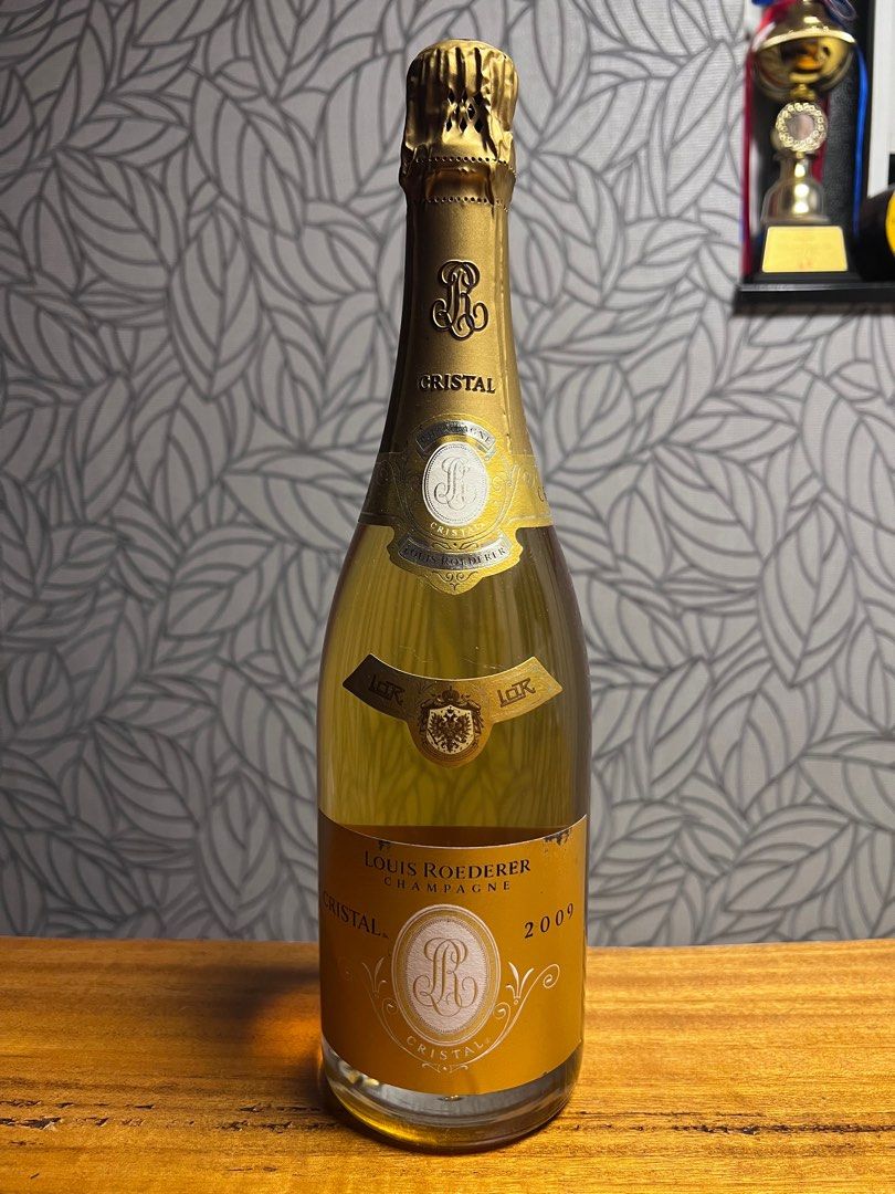 Louis Roederer Cristal 2009 Champagne, 嘢食& 嘢飲, 酒精飲料- Carousell