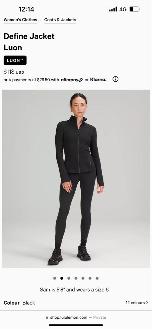 Lululemon Hooded Define Jacket Nulu Water Drop Size 8, Women's Fashion,  Activewear on Carousell