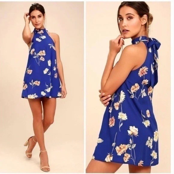 Halle Luz Floral Mini Dress main image 0
