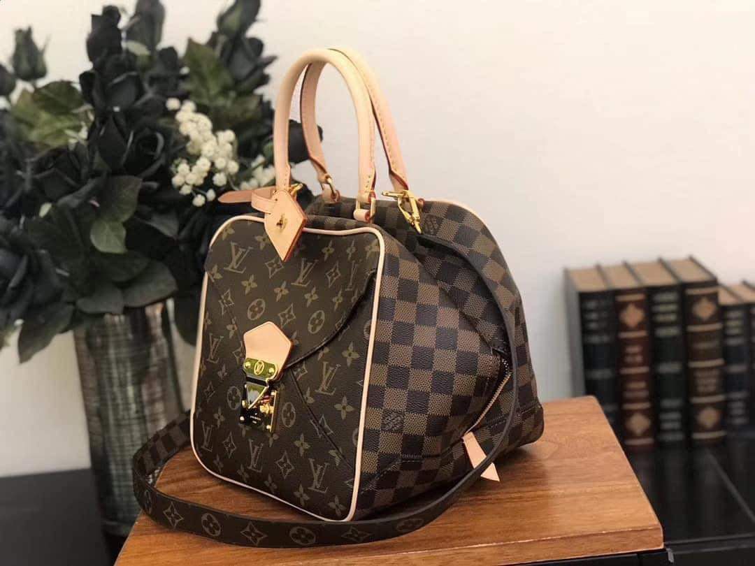 Lv Taurillon Neo Square handbag damier x mono Luxury Bags Wallets on Carousell