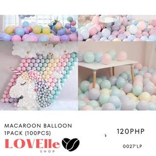 Macaroon Balloons