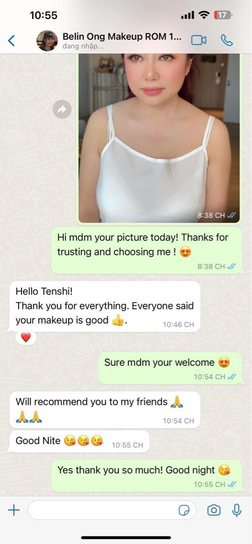 Makeup feedback (Category: Announcements) located in Singapore. Submitted by tenshimakeup.sg (Listing ID 1283607778, Image 2). Description: .