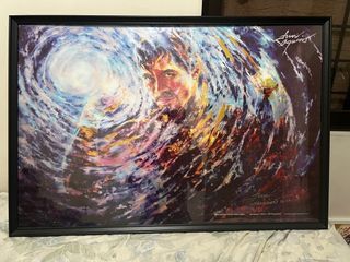 manny pacquiao perfect storm limited edition print signed by original artist