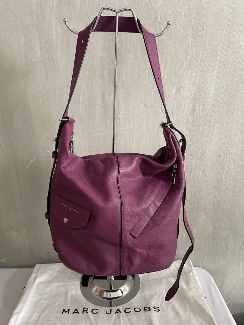 Marc jacobs the sling convertible leather shoulder shop bag