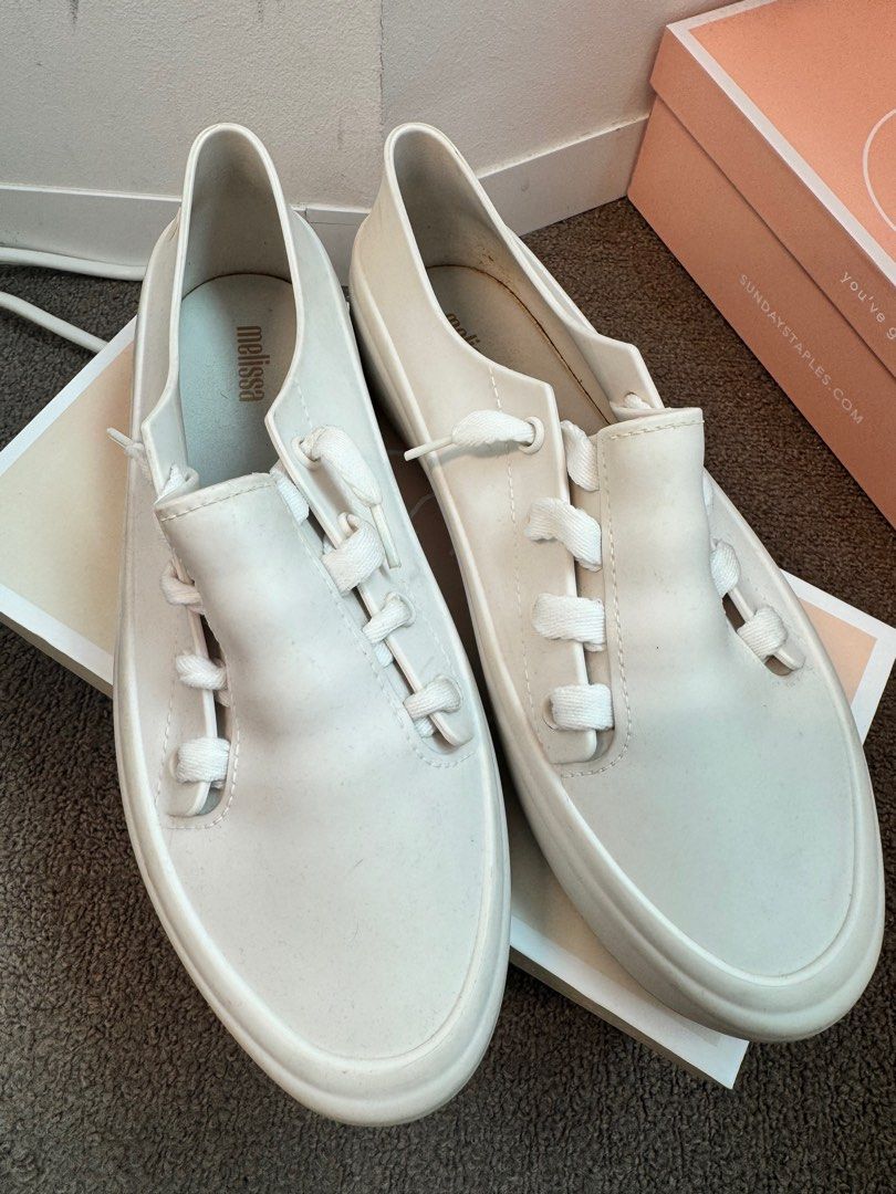 White sales melissa shoes