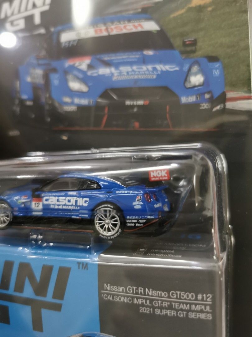 Mini GT #636 Super GT Series Nissan GT-R Nismo GT500 #12 