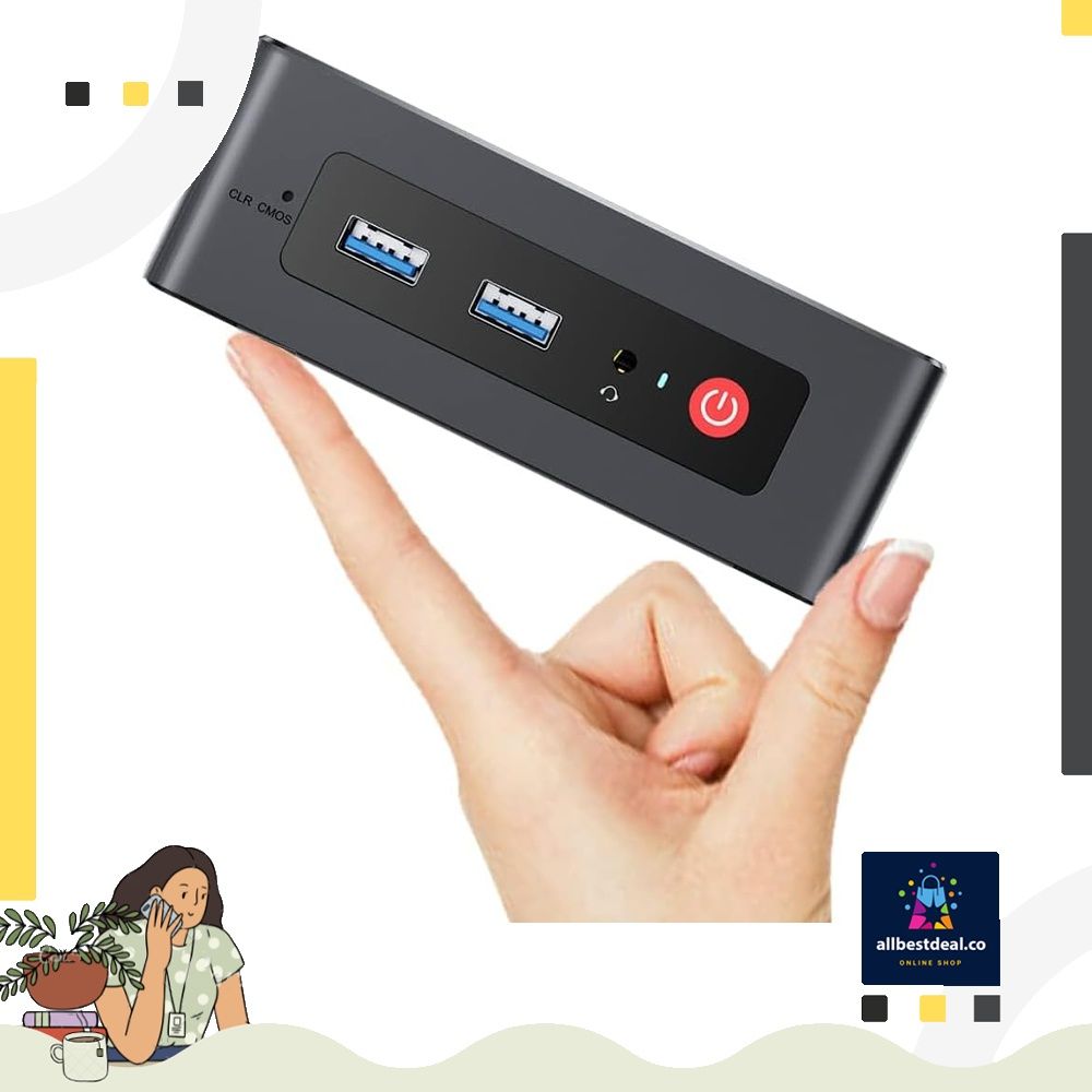 ●TRIGKEY Green G4 N100 メモリ16GB 500GB TRIGKEY GREEN G4 Mini PC（N95版）レビュー：コンパクトで静音