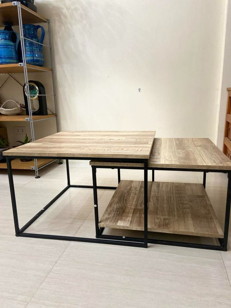 !SALE! Minimalist Nesting Table (Category: Tables & Sets) located in Quezon City. Submitted by GoYo_Ltd (Listing ID 1283531768, Image 3). Description: Small 53x53x35 Big 60x60x39 LxWxH (in cm).