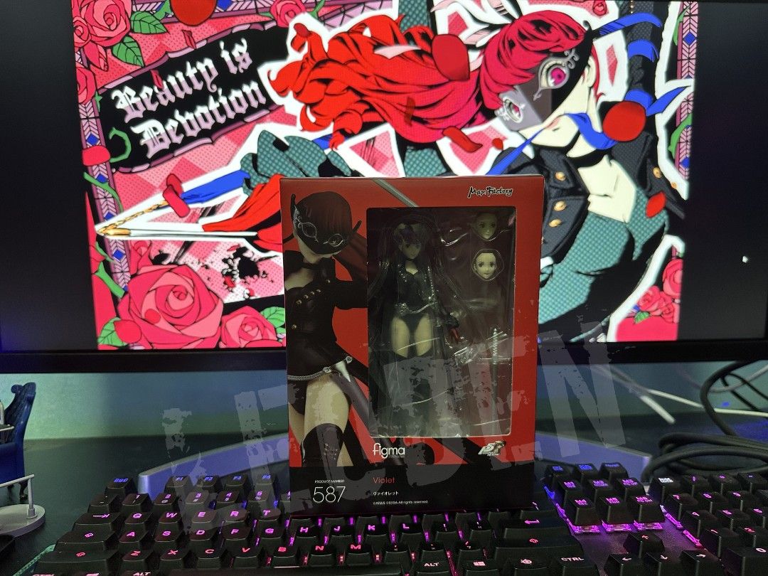 [MISB] Figma 587 Persona 5 Royal Violet Yoshizawa Kasumi, Hobbies ...