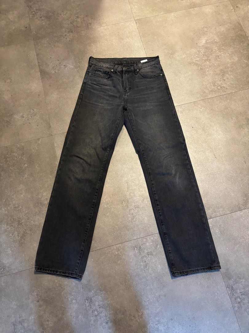 MNML LA DISTRESSED ZIPPER JEANS -Gently used -great - Depop