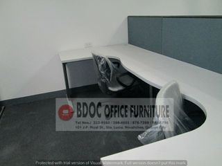 modified table top office partition /  office partition /  office table /  office chair