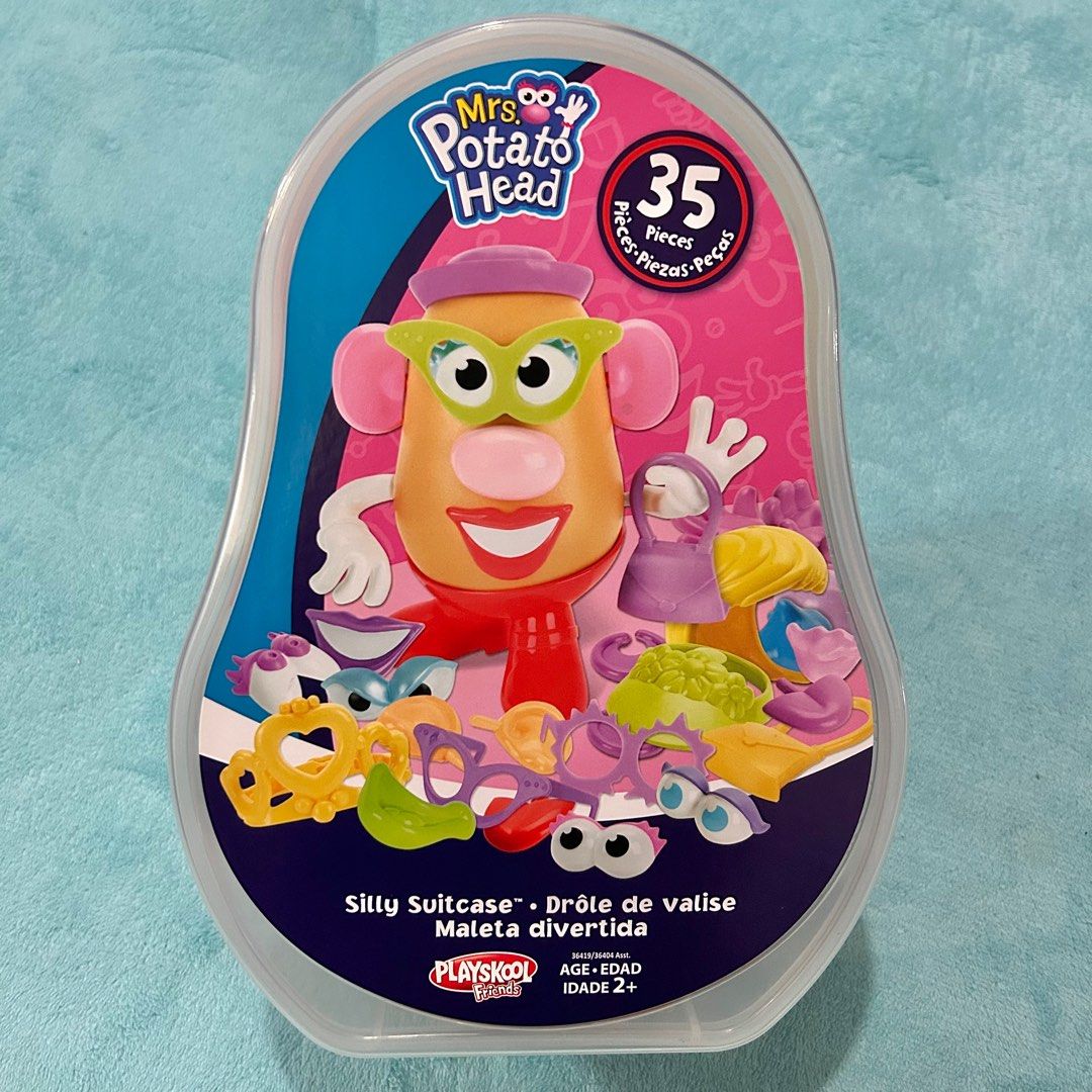 Mrs potato head 2025 silly suitcase set