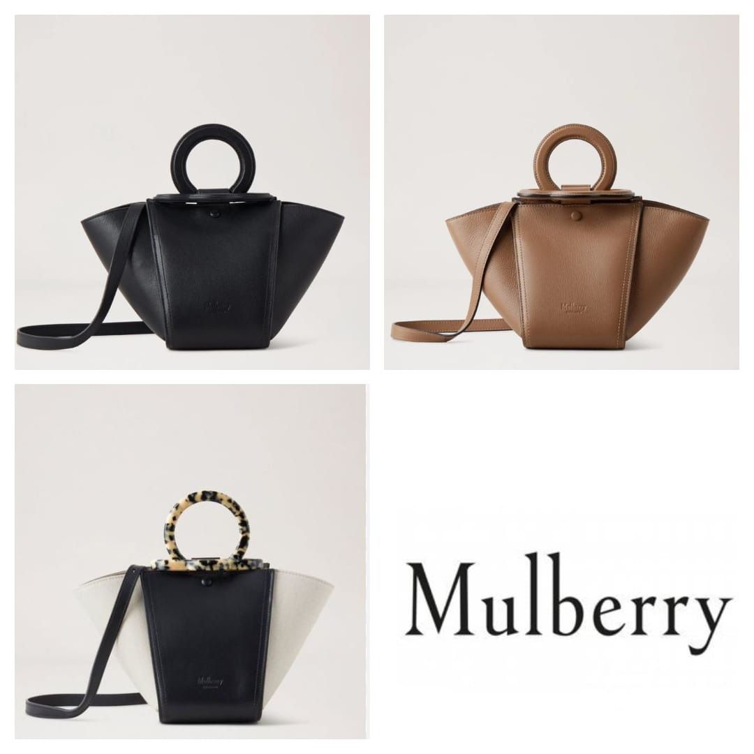 MULBERRY Mini Rider's Top Handle Bag, Women's Fashion, Bags