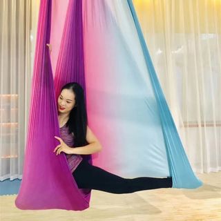 Adjustable Aerial Yoga Strap Elastic Stretch Door Hanging Yoga