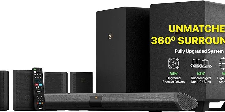 Nakamichi Shockwafe Ultra 9.2.4 Channel Dolby Atmos DTS X Soundbar