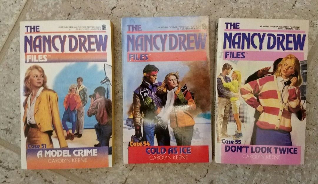 Nancy Drew Files (secondhand pocketbooks) (Category: Storybooks) located in Quezon City. Submitted by serena_shop (Listing ID 1283545413, Image 3). Description: P200 each Please send me a message..