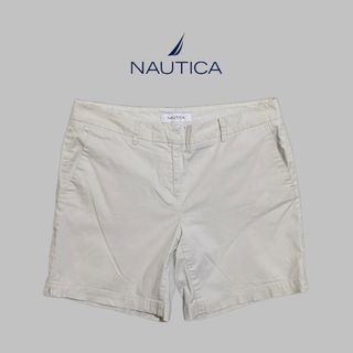 Nautica deck shorts (off white color)