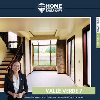 New in the market ! For Sale Luntala Townhouse Valle Verde 7 Corner Unit