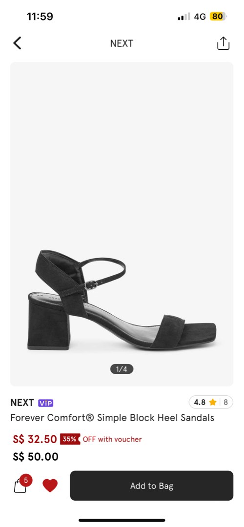 Next white heels top