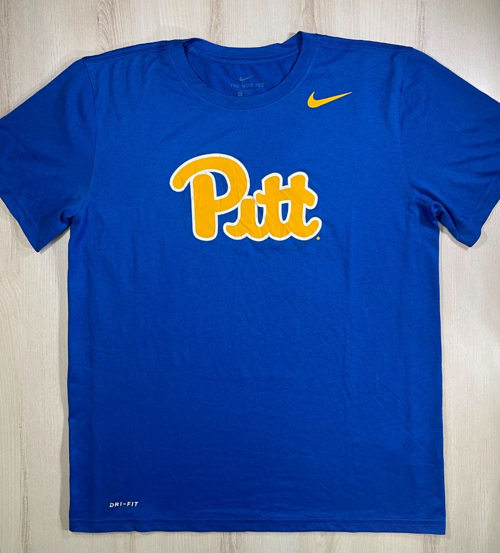 Nike NCAA Pitt Panthers Tee DN Used Men s Fashion Tops Sets