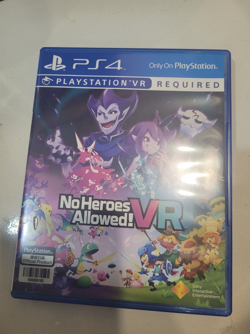 No heroes store allowed vr