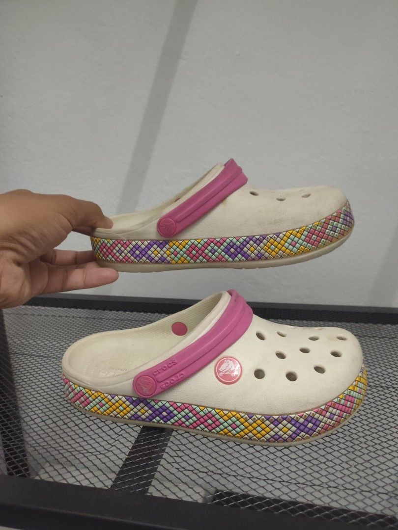 Original crocs crocband rainbow kids Babies Kids Babies Kids