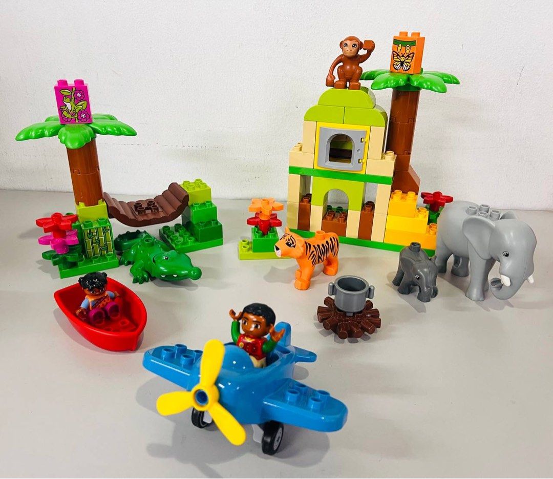 Duplo 10804 jungle hot sale