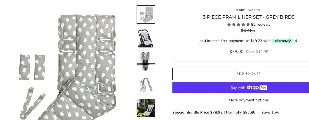 Universal pram outlet liners afterpay