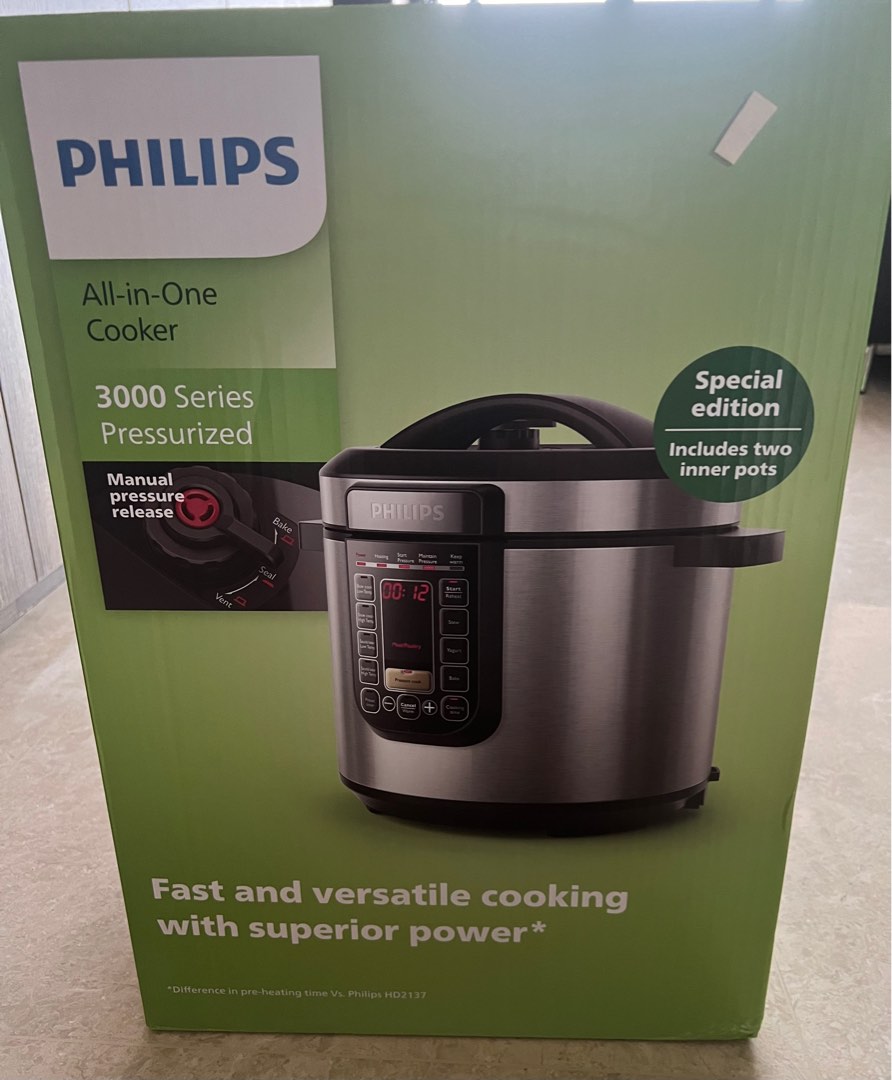 Philips all in best sale one cooker instructions