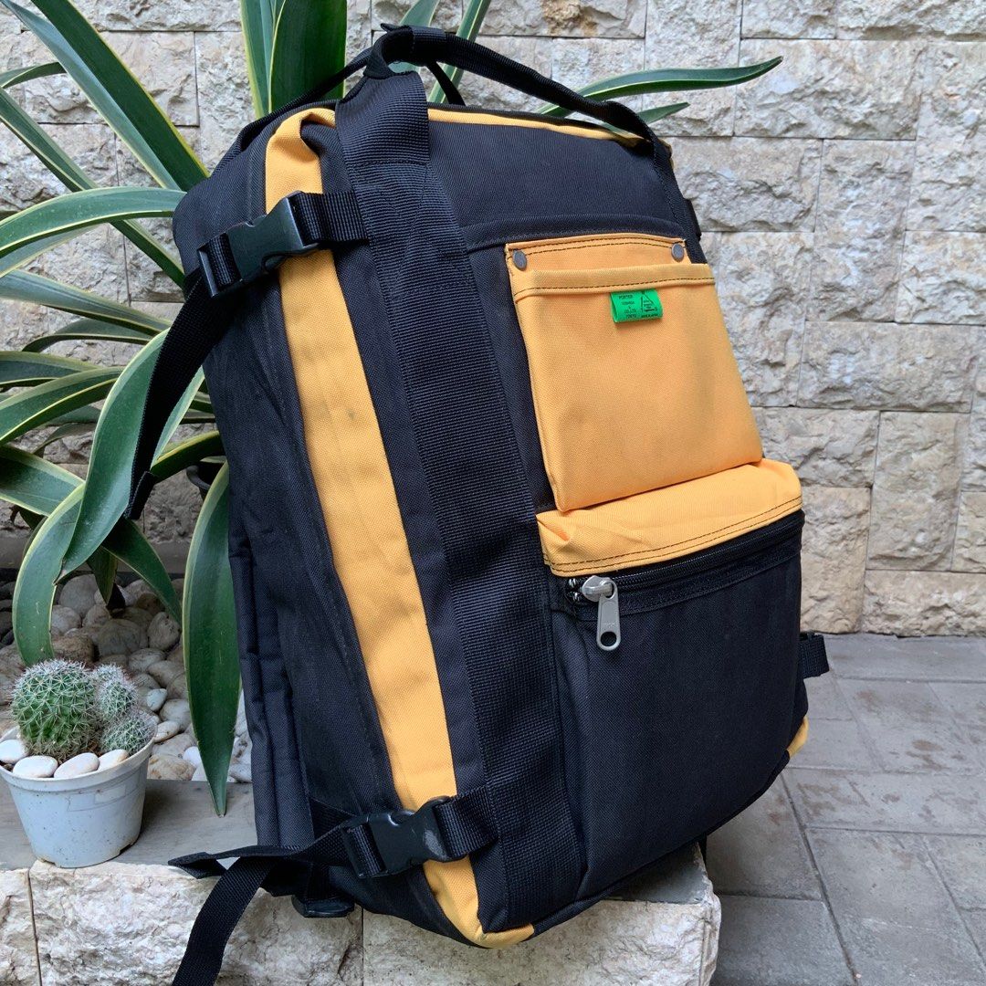 PORTER YOSHIDA & CO UNION RUCKSACK 782-08690 BLACKYELLOW