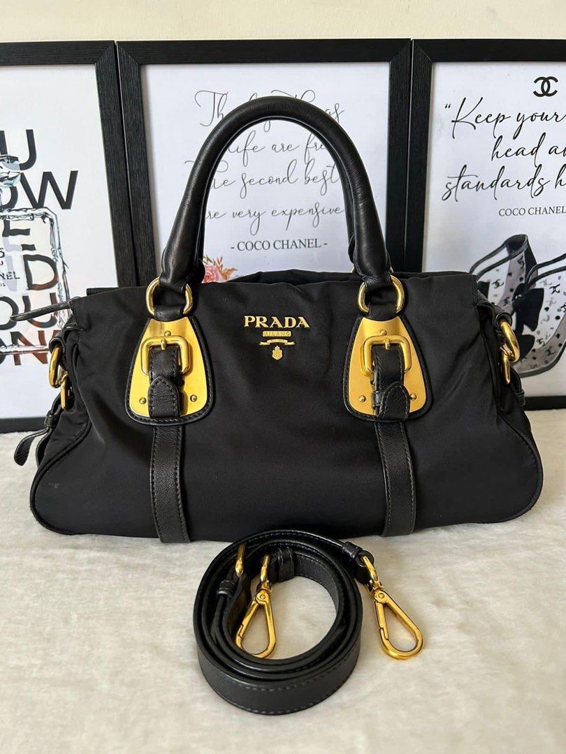 Prada Tessuto Nylon Bag Luxury Bags Wallets on Carousell