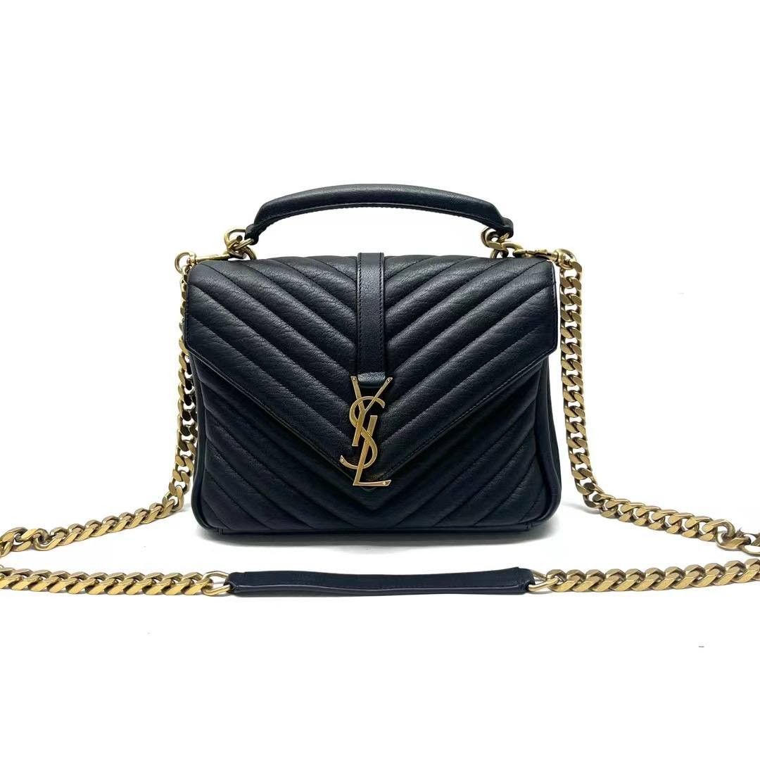 PRE ORDER Preloved YSL Medium College Bag