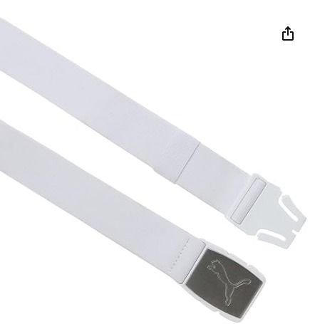 Puma white clearance belt